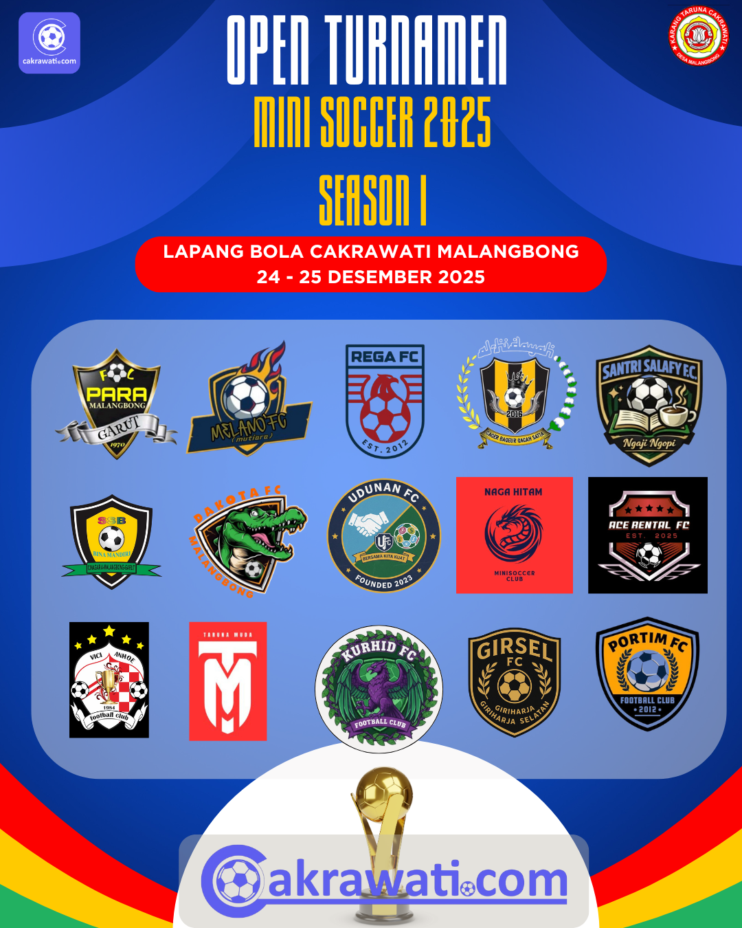 Turnamen Mini Soccer Lapang Bola Cakrawati Malangbong Hari ke - 2 - Part 2